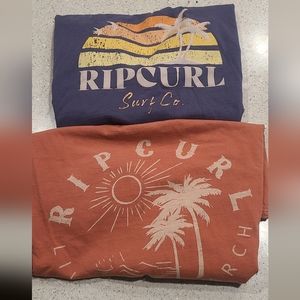Rip Curl Cropped Women's T-Shirts, Size Small